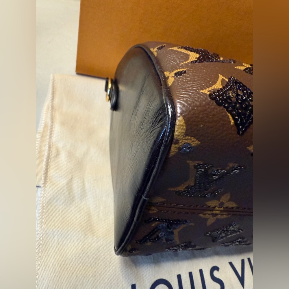 NWT Louis Vuitton Speedy Sequins Bandouliere 20 Ski Collection Limited Edition - Picture 16 of 17